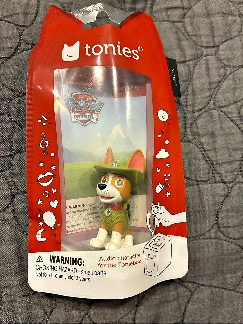 NWT Tonies PAW Patrol Tracker Audio Character for the Toniebox